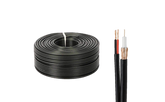 Coaxial Rg58 Cable Black 300m With Power Cable